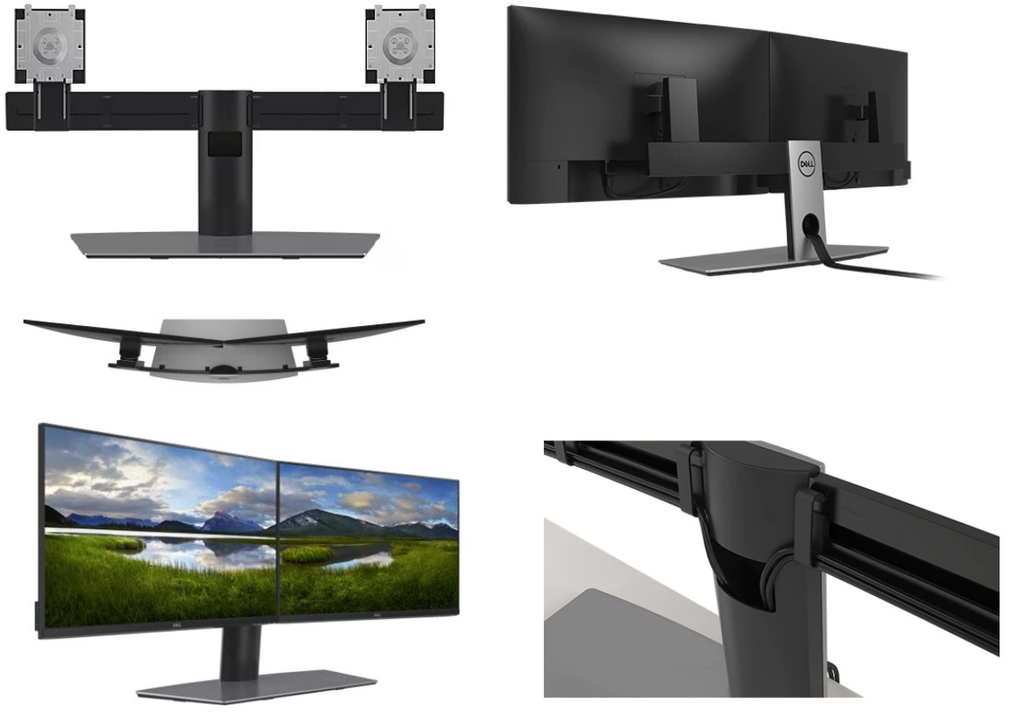 Dual Monitor Ständer zwei Monitore MDS19/ Stand for two Monitors  MDS19