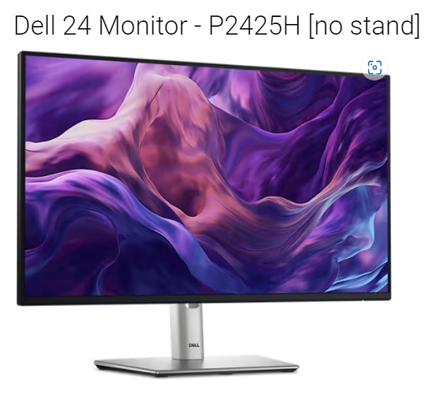 Dell 24monitor P2425H | without/no stand