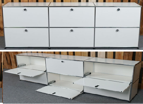 USM Haller Sideboards & Cabinets Modular Storage (3x2)